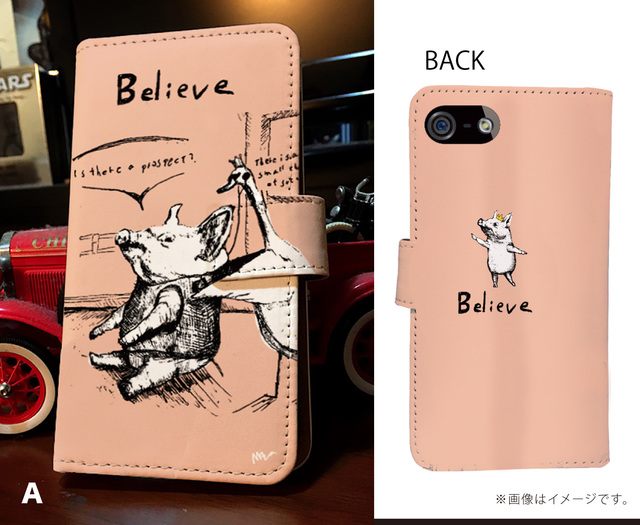 Original手帳型iPhoneケース「Believe3」
