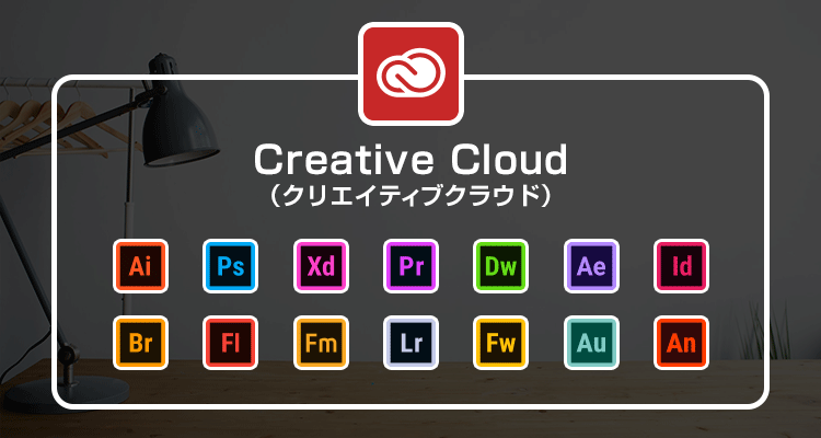 Creative Cloudに含まれるソフト